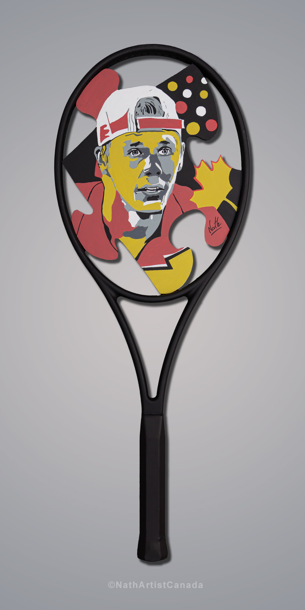 Denis Shapovalov collectible tennis art